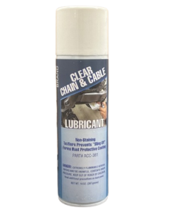 Clear Chain and Cable Lube